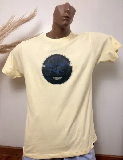 NATURAL ART — CAMISETA MASCULINO ADULTO MANGA CURTA