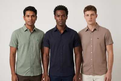 NATURAL ART — CAMISA MASCULINO ADULTO MANGA CURTA