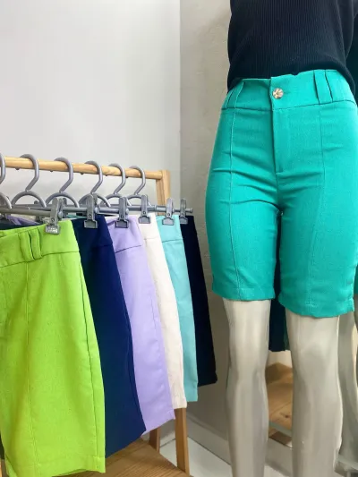 NATUREZA FEMININA — BERMUDA FEMININO CICLISTA R72