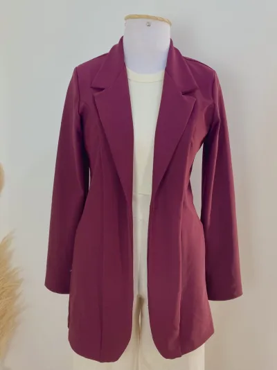 BLAZER FEMININO LONGO R72