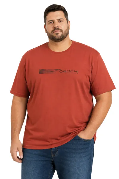 OGOCHI — CAMISETA MASCULINO ADULTO MANGA CURTA