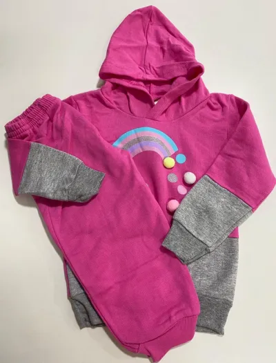 CONJUNTO FEMININO INFANTIL MANGA LONGA R130