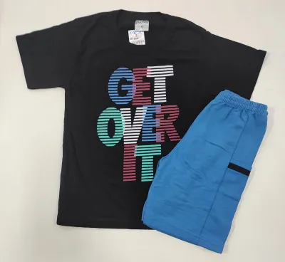CONJUNTO MASCULINO INFANTIL SEM MANGA R130