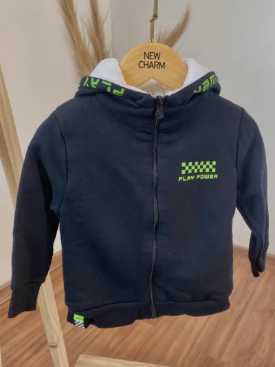 JAQUETA MAS INFANTIL C CAPUZ R39