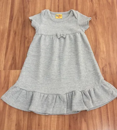 VESTIDO FEMININO INFANTIL SEM MANGA R01