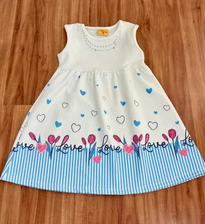 VESTIDO FEMININO INFANTIL SM R01