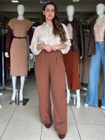 CAMISA FEMININO ADULTO MANGA LONGA