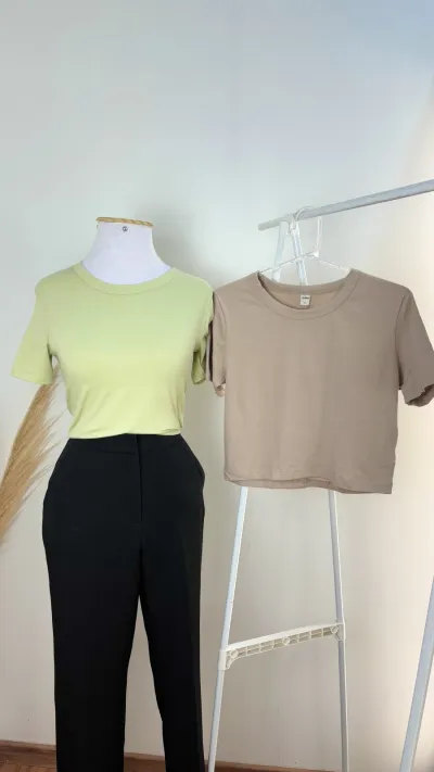 BLUSA FEMININO SEM MANGA CROPD
