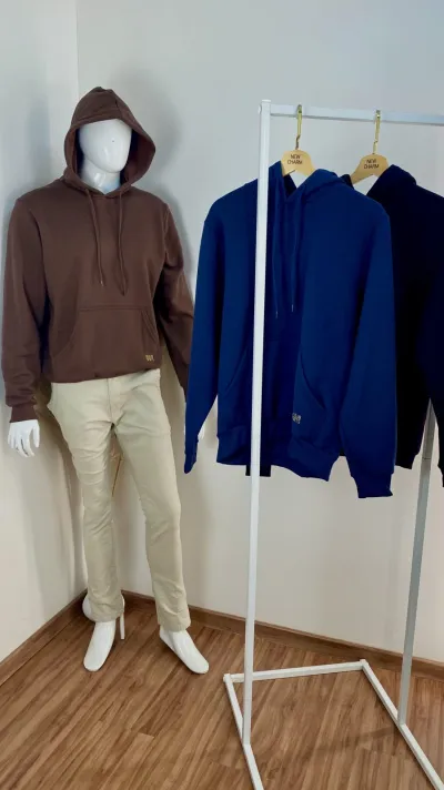 MOLETOM MASCULINO ADULTO FECHADO