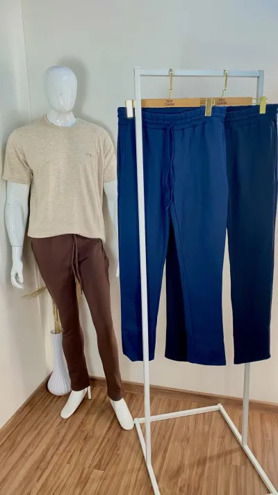 CALÇA MASCULINO ADULTO MOLETOM