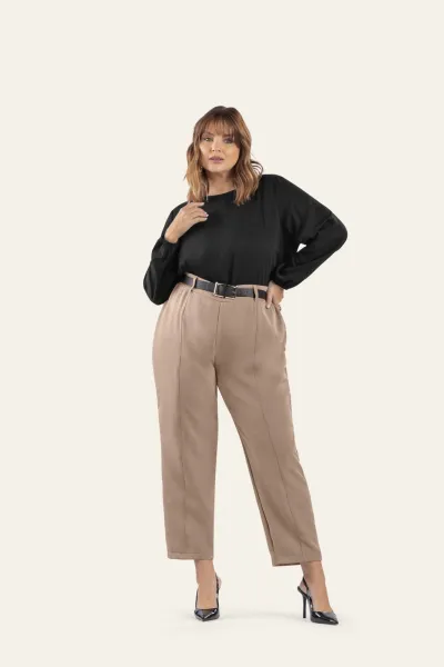 SECRET GLAM — CALÇA FEMININO ADULTO RETA ALFAIATARIA
