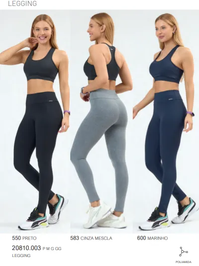 LEGGING FEMININO ADULTO BASICA