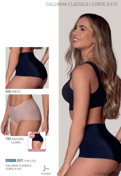 CALCINHA CLSSC CORTE A FIO