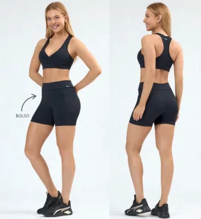 SHORTS FEMININO C/BOLSO R132
