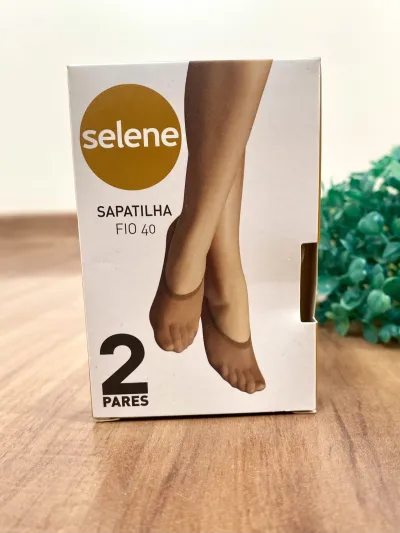 MEIA SAPATILHA C/2 FIO40