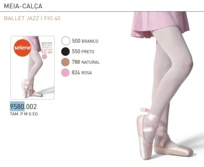 MEIA CALCA BALLET/JAZZ