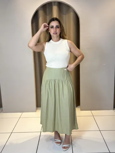 SUSAN ZHENG — BLUSA FEMININO SEM MANGA R119