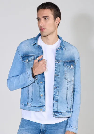 TEEZZ JEANS — JAQUETA MASCULINO ADULTO ABERTA