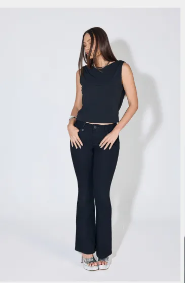 TEEZZ JEANS — CALÇA FEMININO ADULTO FLARE