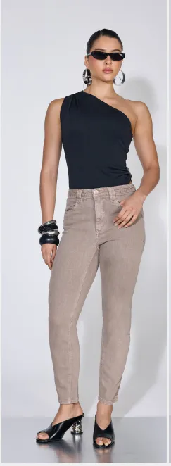 TEEZZ JEANS — CALÇA FEMININO ADULTO SKINNY