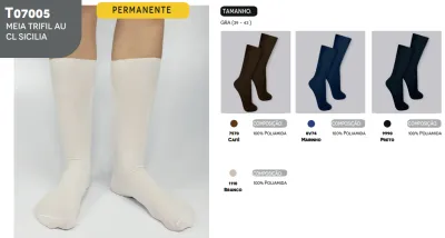 TRIFIL — MEIA MASCULINO SOCIAL CANO LONGO