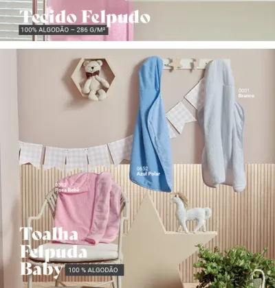TOALHA FELPUDA BABY FORRO