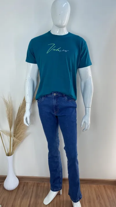 CALÇA MASCULINO ADULTO RETA