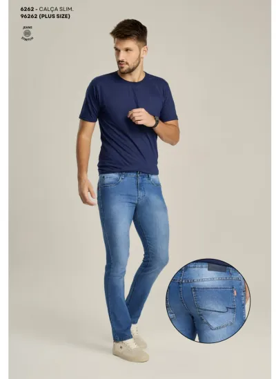 CALÇA MASCULINO ADULTO SLIM