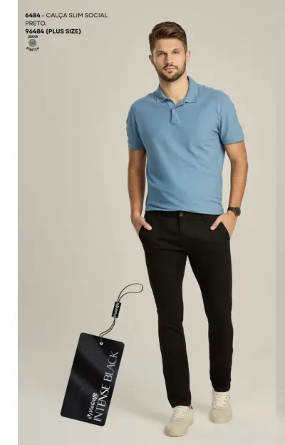 CALÇA MASCULINO ADULTO SLIM SOC
