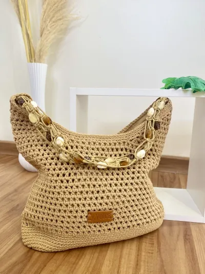VICTTORIA VOICE — BOLSA FEMININO ADULTO PALHA