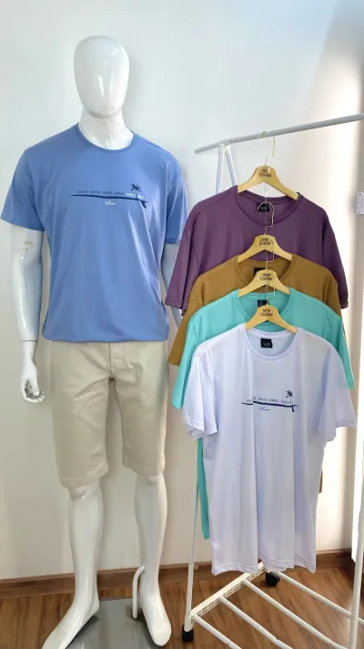 CAMISETA MASCULINO SEM MANGA
