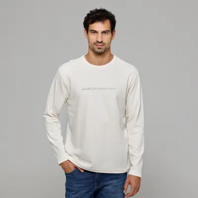 CAMISETA MASCULINO ADULTO MANGA LONGA