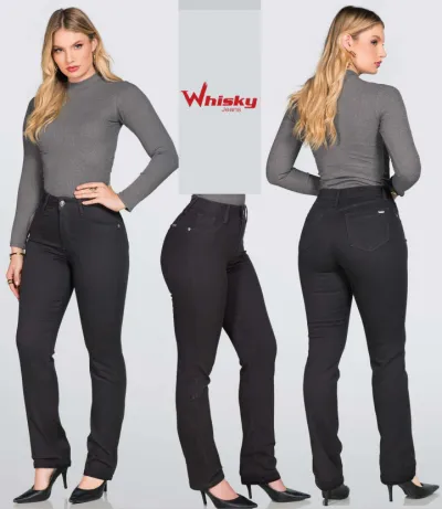 CALÇA FEMININO ADULTO RETA
