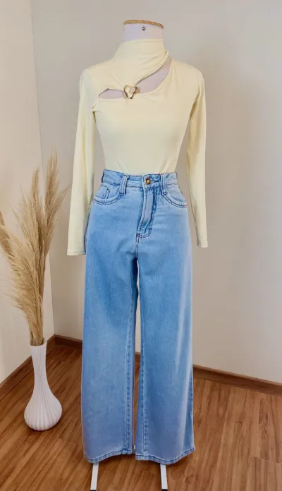CALÇA FEMININO ADULTO WIDE LEG
