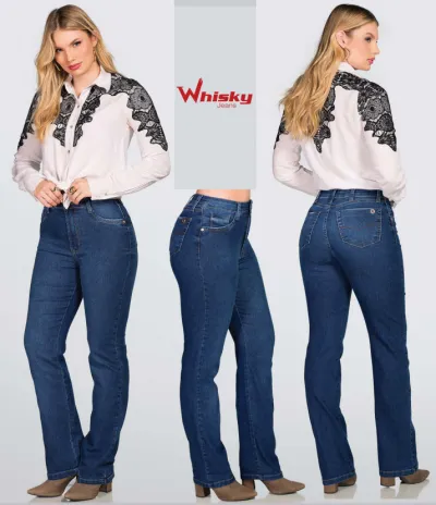 CALÇA FEMININO ADULTO RETA COUNTRY