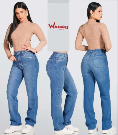 WHISKY JEANS — CALÇA FEMININO ADULTO WIDE LEG