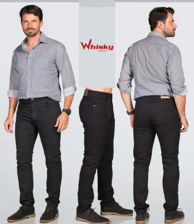WHISKY JEANS — CALÇA MASCULINO ADULTO SARJA