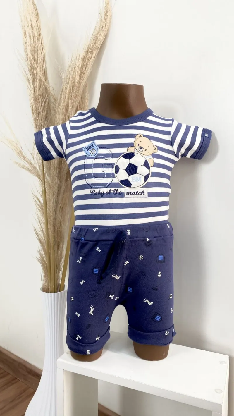 CONJUNTO BODY MASCULINO INFANTIL R98
