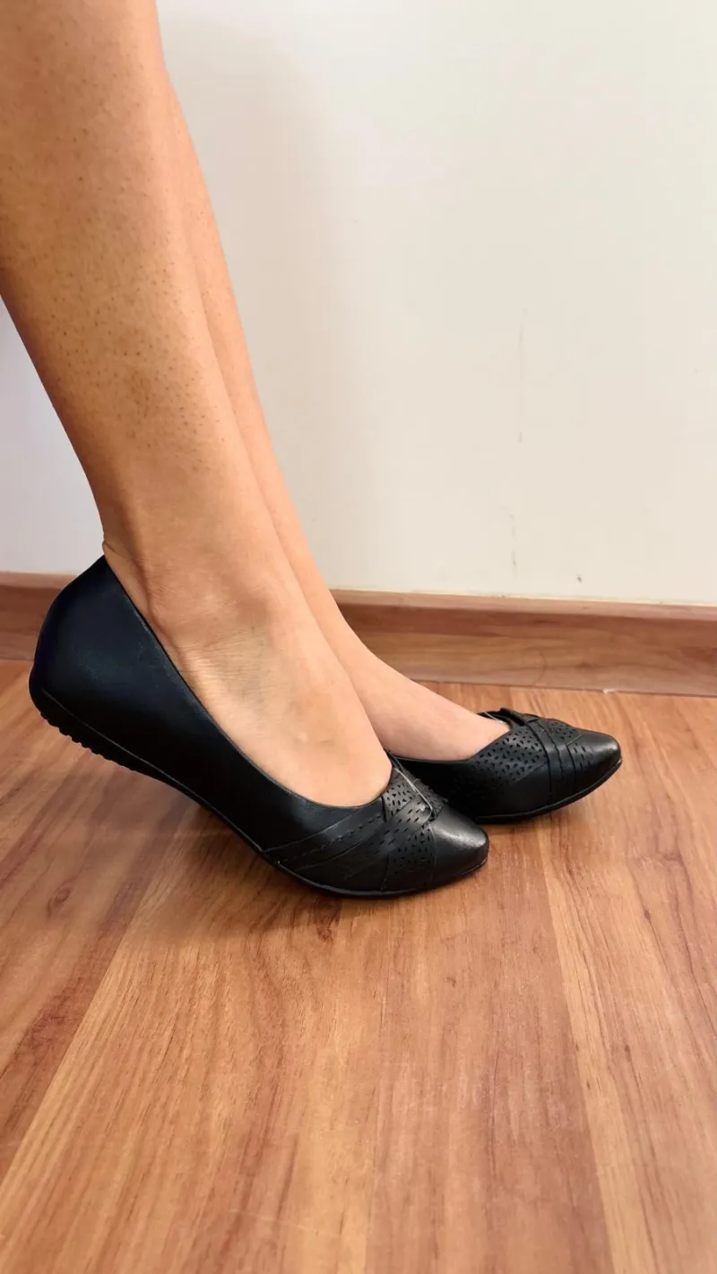 SAPATILHA FEMININO COURO M14