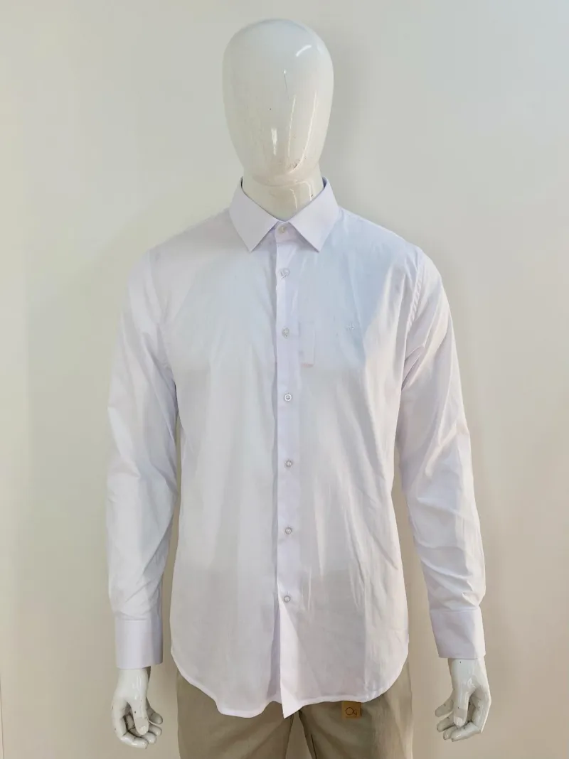 CAMISA MASCULINO ADULTO MANGA LONGA SLIM