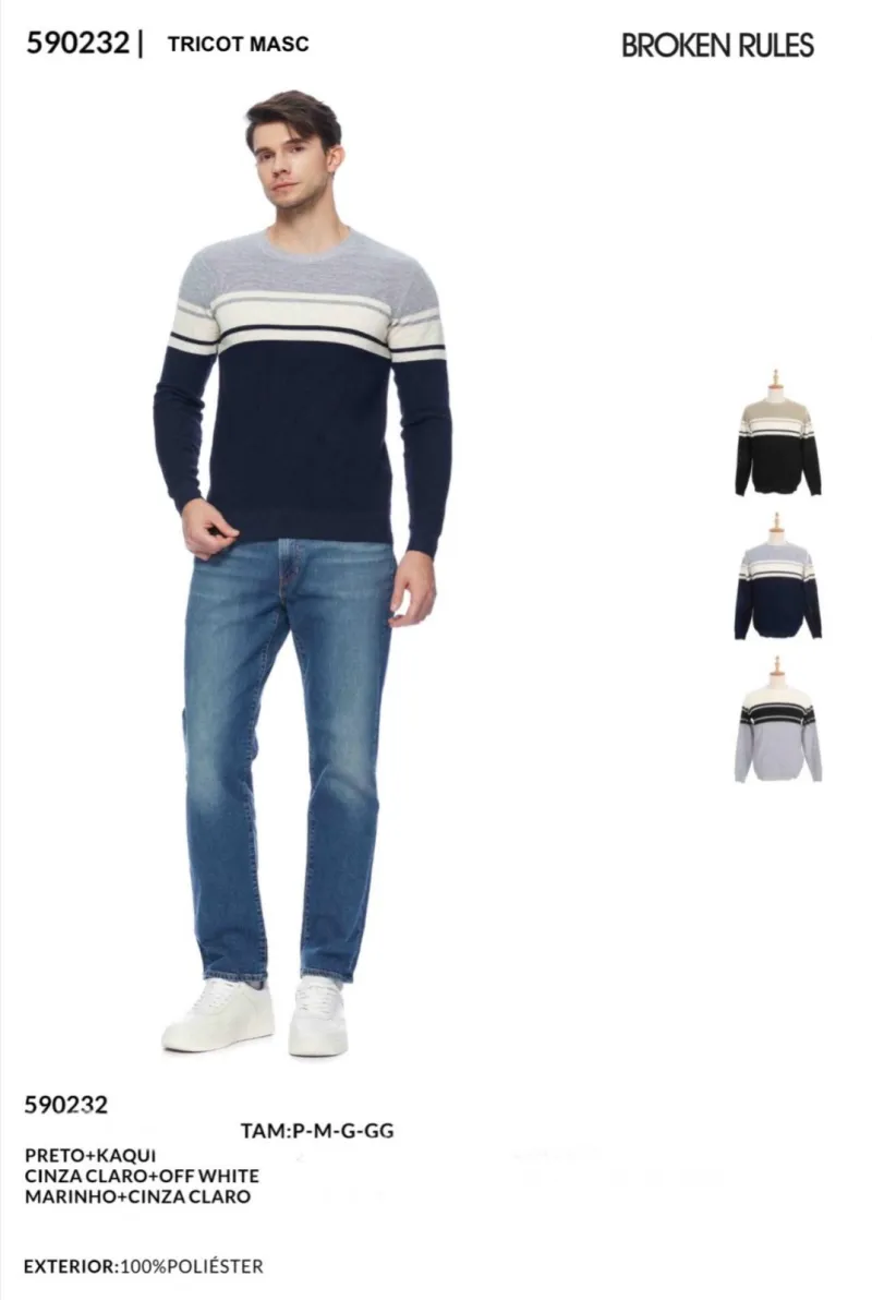 SUETER MASCULINO ADULTO