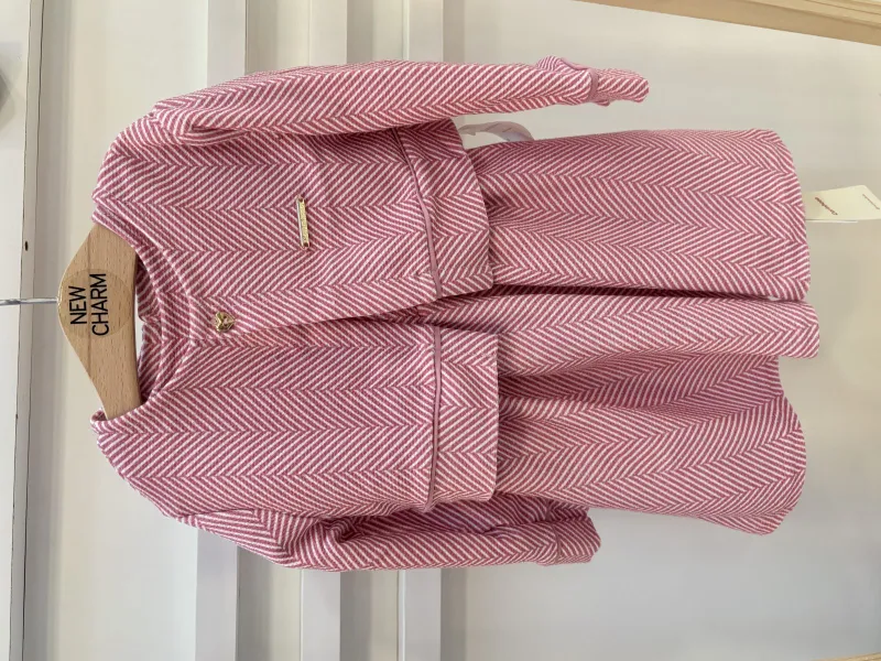 CONJUNTO FEMININO INFANTIL VESTIDO+BOLERO