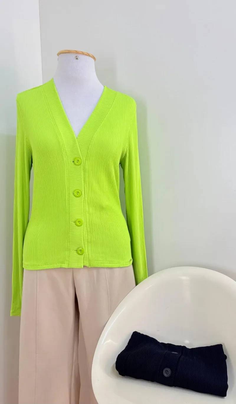CARDIGAN FEMININO ABERTA R05