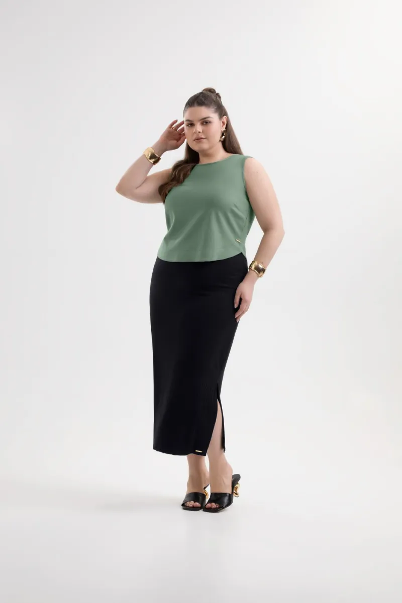 BLUSA FEMININO ADULTO SM LINHO