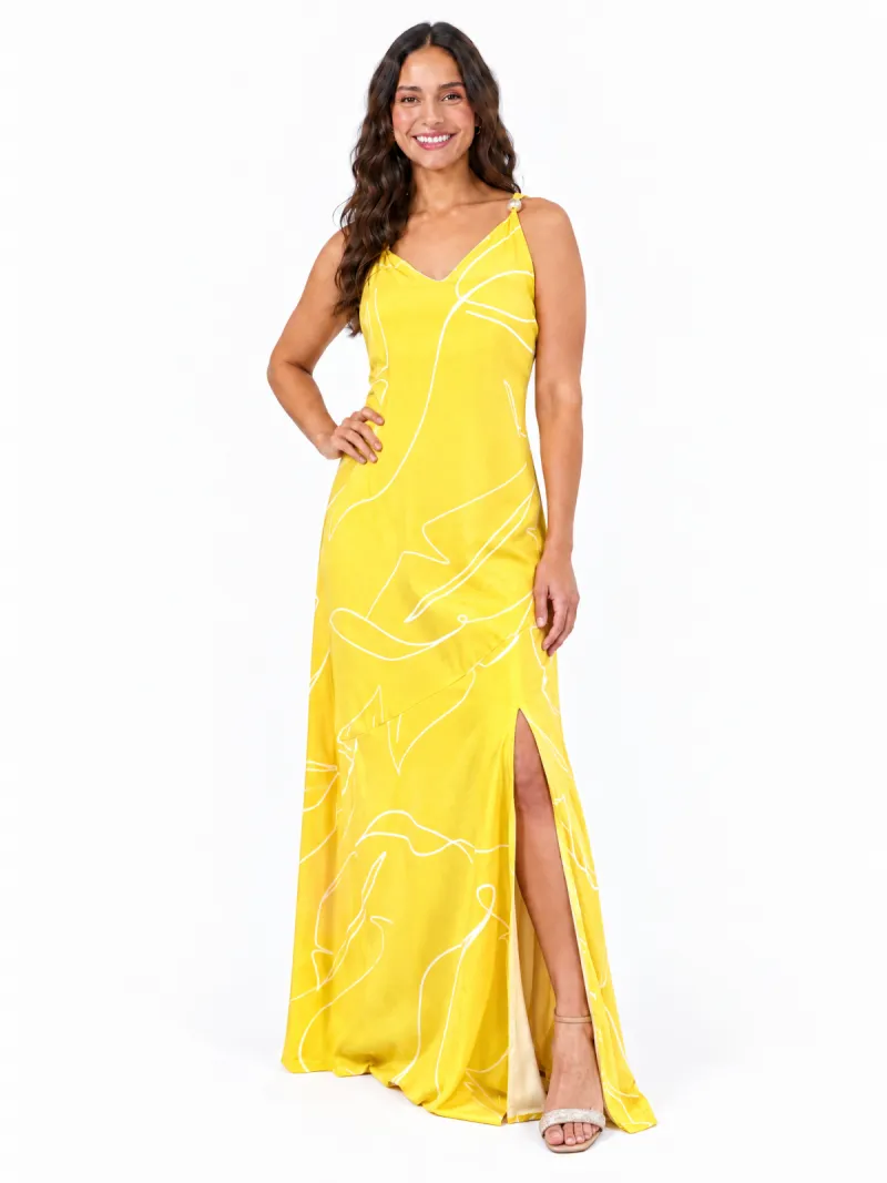 CATIVA — VESTIDO FEMININO COM ALÇA LG R05