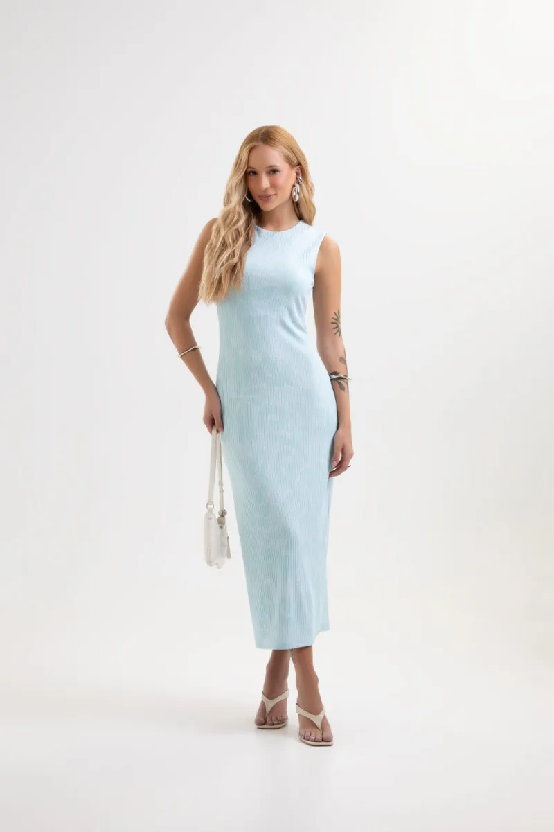 VESTIDO FEMININO ADULTO SM MIDI