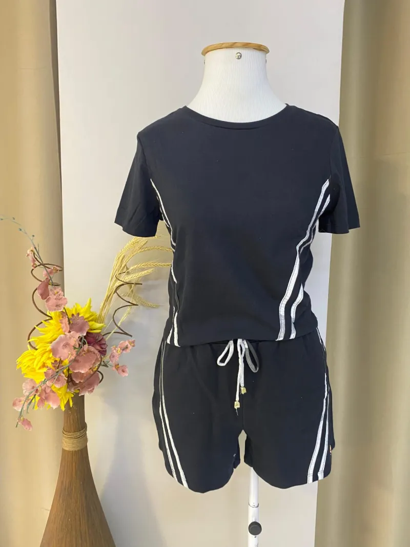 CONJUNTO FEMININO JUVENIL SEM MANGA C/SHRT R05