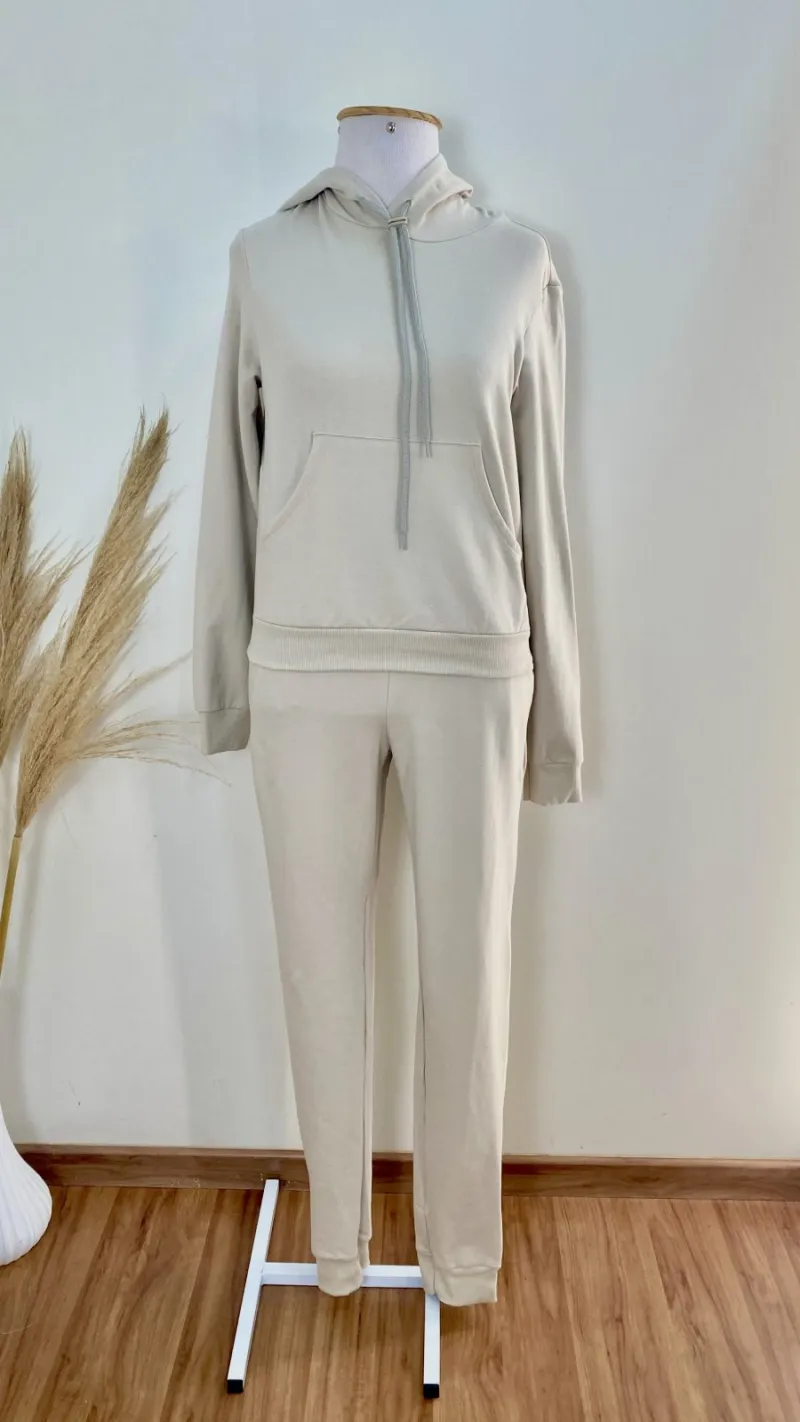 CONJUNTO FEMININO ADULTO MOLETOM+CALÇA