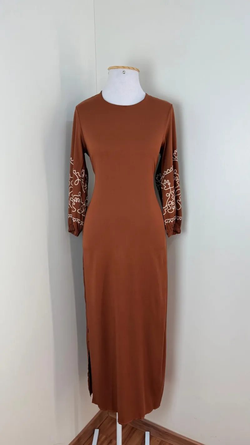 VESTIDO FEMININO 3/4 R05