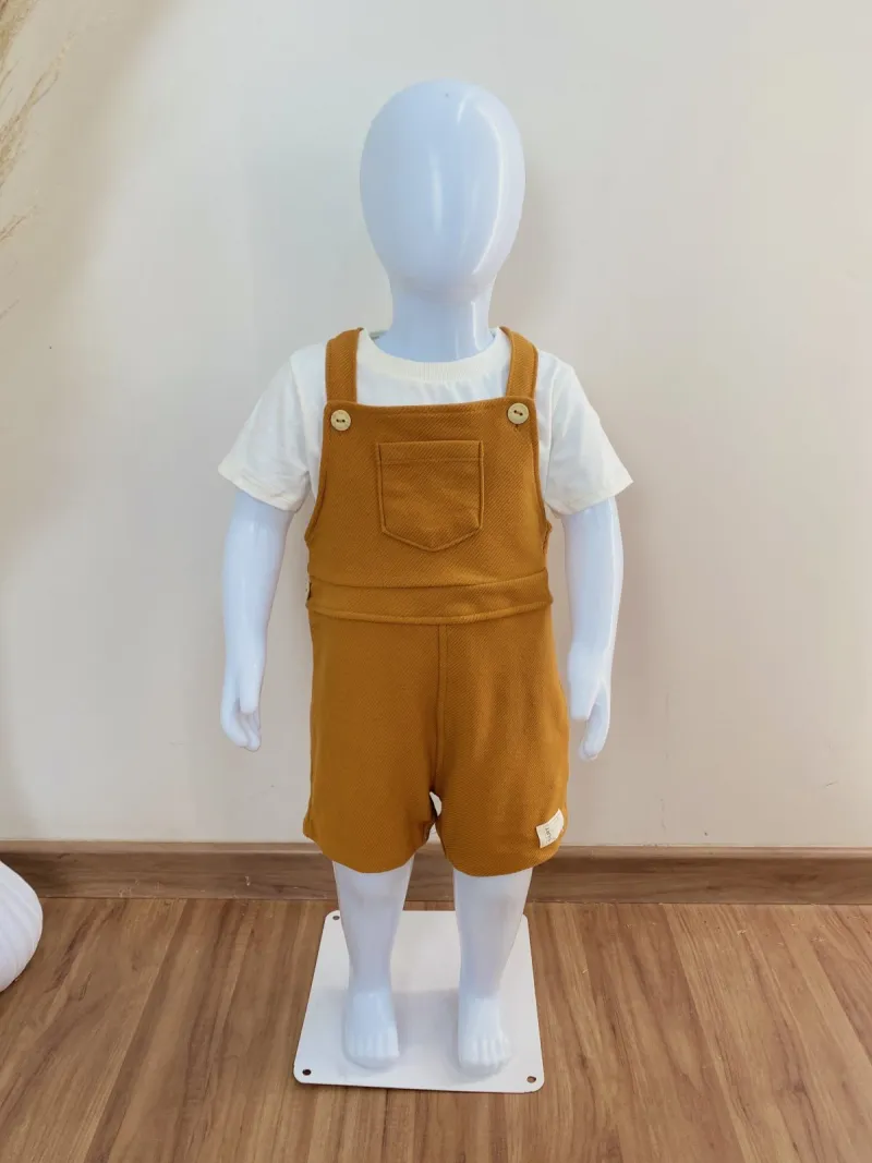 CONJUNTO MASCULINO INFANTIL SEM MANGA+JARD